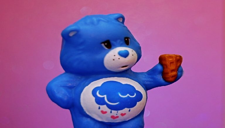 the blue care bear